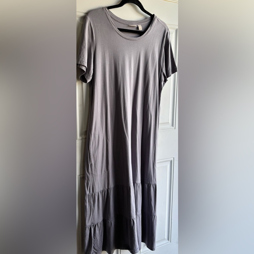 LOGO by Lori Goldstein Heather Gray Tee